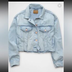 American Eagle Light Blue Denim Jacket